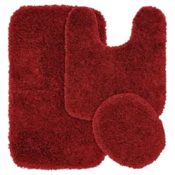 3pc Jazz Shaggy Washable Nylon Bath Rug Set - Garland -Home Decoration Shop GUEST 006bd611 c16c 425c bf0f 5367d4428141