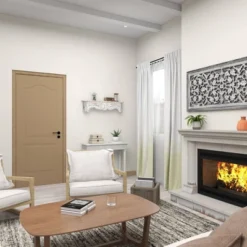 36" X 9" Farmhouse Fir Wood Wall Shelf - Olivia & May -Home Decoration Shop GUEST 012bc485 a741 4936 93b1 620b0ea4121d