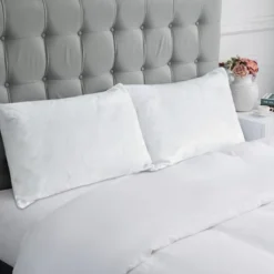 Peace Nest Quilted Goose Feather And Down Pillows 100% Cotton Cover -Home Decoration Shop GUEST 019d3ccb d0ed 4ad7 b04f 3df1d78e54d7