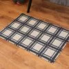 2'x3' ColorStar Prairie Grid Door Mat Navy - Bungalow Flooring -Home Decoration Shop GUEST 021c0d0d d71b 412b 98ae 0816220da517