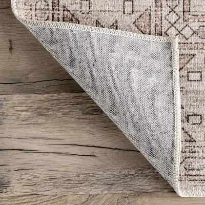 NuLOOM Amie Persian Border Machine Washable Area Rug 8 NuLOOM Amie Persian Border Machine Washable Area Rug - Image 6