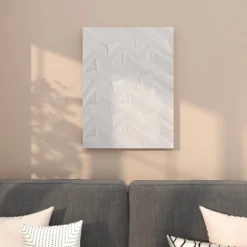 Wood Geometric Carved Wall Decor White - CosmoLiving By Cosmopolitan -Home Decoration Shop GUEST 02888f0f 4a33 4546 a50e 50685c4c7cf3