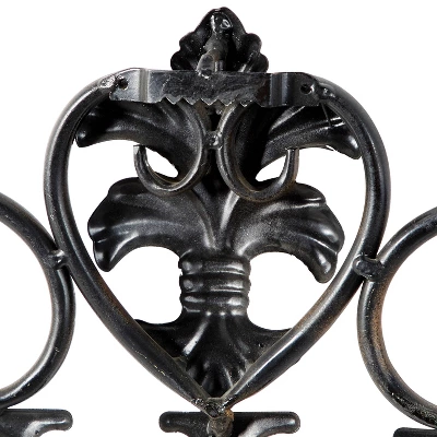 28" X 21" Traditional Metal Live Laugh Love Wall Décor Brown - Olivia & May 6 28" X 21" Traditional Metal Live Laugh Love Wall Décor Brown - Olivia & May - Image 4