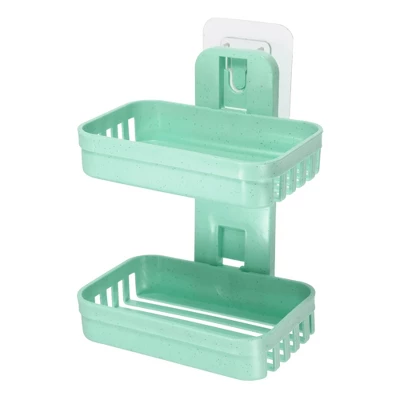 Unique Bargains Plastic Soap Dish Keep Soap Dry Soap Cleaning Storage Drill Free Soap Holder For Home Bathroom Kitchen 1 Pc 8 Unique Bargains Plastic Soap Dish Keep Soap Dry Soap Cleaning Storage Drill Free Soap Holder For Home Bathroom Kitchen 1 Pc - Image 6