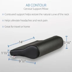Core Products AB Contour Cervical Support Pillow, Black Vinyl 10 Core Products AB Contour Cervical Support Pillow, Black Vinyl -Home Decoration Shop GUEST 06645ccf 52b9 4160 a511 94a9f625eeb7