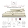 Pillow Gal Luxe Soft & Smooth 100% Tencel Duvet Cover Set -Home Decoration Shop GUEST 07c02eef 2d87 4db2 a58d 94f5750b252b