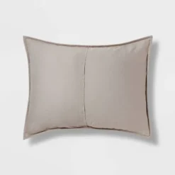 Gray Stitched Stripe Sham (Standard) - Threshold™ -Home Decoration Shop GUEST 083794e0 cf67 46a3 9882 88543ba34326