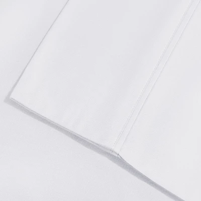 Modern Solid Cotton Blend Pillowcase Set By Blue Nile Mills 4 Modern Solid Cotton Blend Pillowcase Set By Blue Nile Mills - Image 2