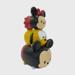 Disney 10" Tsum Tsum Polyester Garden Statue With Mickey Mouse, Minnie Mouse, And Pluto