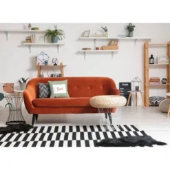 16"x16" Halloween Boo Ticking Square Throw Pillow - E By Design -Home Decoration Shop GUEST 09cfaec8 a81c 4b81 8948 6d65e3f2c411