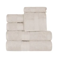 Classic Plush Absorbent 6-Piece Towel Set By Blue Nile Mills 36 Classic Plush Absorbent 6-Piece Towel Set By Blue Nile Mills -Home Decoration Shop GUEST 09d63232 5320 400c a765 d206cb042ac0
