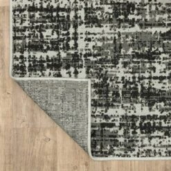 Trinity Distressed Abstract Patio Area Rug Black/Beige - Captiv8e Designs -Home Decoration Shop GUEST 0a06e5ac 80cf 4825 bbb3 4d1785aec745