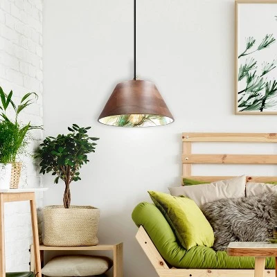 13" Nomad Wooden Pendant - River Of Goods 3 13" Nomad Wooden Pendant - River Of Goods