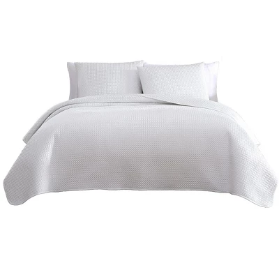 Kate Aurora Basic Bedding Euro Chic 3 Piece Quilt & Pillow Shams Set 8 Kate Aurora Basic Bedding Euro Chic 3 Piece Quilt & Pillow Shams Set - Image 6