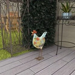 17" X 10" Eclectic Metal Birds Garden Sculpture - Olivia & May -Home Decoration Shop GUEST 0aef6bcc a1eb 4031 8d5a 24f219107ad3