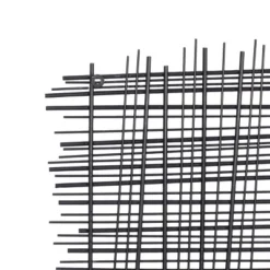 Metal Geometric Overlapping Lines Cross Hatch Wall Decor Black - Olivia & May -Home Decoration Shop GUEST 0bb5cacf 4b6f 4380 82fd df9ed16b9253