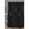 Alison Janssen Dots Shower Curtain Black - Deny Designs