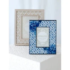 Shiraleah Blue Eden Animal Print 4x6 Picture Frame -Home Decoration Shop GUEST 0c31570a dc71 4b3a ad9a 20d7fdb9531f