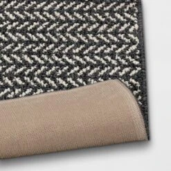 Herringbone Rug Gray - Threshold™ -Home Decoration Shop GUEST 0da3e580 f977 44f0 9609 764ac792932b