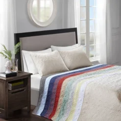 Vancouver Reversible Bedspread Set - Madison Park -Home Decoration Shop GUEST 0e31361b a05a 4adc 9f57 1a9583659d84