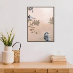 18" X 24" Bird 2 By Design Fabrikken Framed Canvas Wall Art - Amanti Art -Home Decoration Shop GUEST 0f084813 5bf8 4f57 a65b 0bdedf08cff3