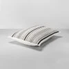 Textured Stripe Pillow Sham Dark Gray/Cream - Hearth & Hand™ With Magnolia -Home Decoration Shop GUEST 0f13ca7b 719d 41c4 b902 7d206cc70b43