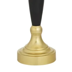 360 Lighting Kamila Traditional Table Lamps 27" Tall Set Of 2 Gold Black With Dual USB Charging Ports White Drum Shade For Bedroom Bedside Family Desk -Home Decoration Shop GUEST 10dbdf49 c7cd 4ad3 a27f baacfb339572