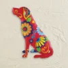 Collections Etc Colorful Metal Floral Dog Outdoor Wall Art -Home Decoration Shop GUEST 1202dd5c fa22 4e62 8981 69499a907ac0