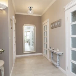 1 Light Harrow Semi Flush Mount Ceiling With Clear Glass Shade Chrome - Globe Electric -Home Decoration Shop GUEST 1332adf4 81b6 4e54 89c8 cc04dc3a4b26