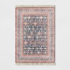 Alexandra Floral Printed Border Persian Rug Blush - Opalhouse™ -Home Decoration Shop GUEST 13831d26 e9c0 4d66 95de 449574be25e7