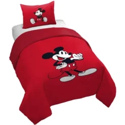 Saturday Park Disney Mickey Mouse Classic 100% Organic Cotton Duvet Cover & Sham Set -Home Decoration Shop GUEST 13bd8f17 3dbb 4490 a6ea add3a87e57c8