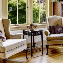 Teapot Lamp-Tiffany Style Stained Glass Light (Includes LED Light Bulb) -Home Decoration Shop GUEST 145d0b83 ebb5 4870 8656 238d3c505088