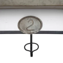 27" X 22" Arnica Wall Storage Pockets With Hooks White - Kate And Laurel 9 27" X 22" Arnica Wall Storage Pockets With Hooks White - Kate And Laurel -Home Decoration Shop GUEST 16c3cd74 3535 439b 9230 e19184704d64