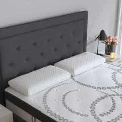 Merrick Lane Queen Size Ventilated Memory Foam Bed Pillow - Cool Gel Infused Memory Foam Pillow For Sleeping 16 Merrick Lane Queen Size Ventilated Memory Foam Bed Pillow - Cool Gel Infused Memory Foam Pillow For Sleeping -Home Decoration Shop GUEST 17010065 bcb2 4658 b30a 7596c9e07b88