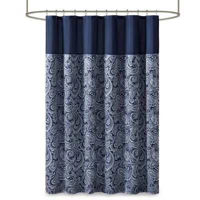 Paisley Jacquard Polyester Shower Curtain 6 Paisley Jacquard Polyester Shower Curtain - Image 4