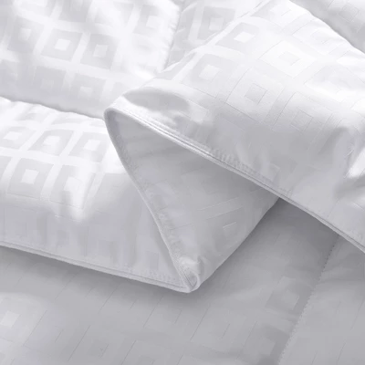 Peace Nest All Season White Down Alternative Duvet Comforter Insert With Jacquard Cover 8 Peace Nest All Season White Down Alternative Duvet Comforter Insert With Jacquard Cover - Image 6