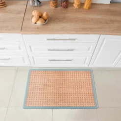 World Rug Gallery Natural Border Anti-Fatigue Standing Mat -Home Decoration Shop GUEST 18a187fd 77fa 4ecd ab29 c79c47216c34