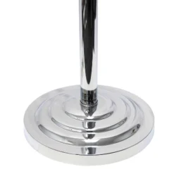 Romantic Cascading Crystal And Floor Lamp With Drum Shade Gray - Elegant Designs -Home Decoration Shop GUEST 1a85c799 8536 4764 84d9 ee2f7b897988