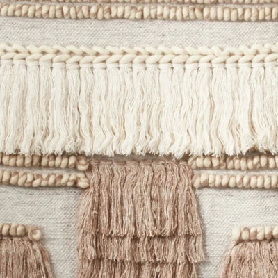 Saro Lifestyle Saro Lifestyle Textured Design Woven Wall Hanging, Grey, 5 Saro Lifestyle Saro Lifestyle Textured Design Woven Wall Hanging, Grey, - Image 3