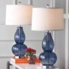 Mercurio Double Gourd Table Lamp (Set Of 2) - Blue - Safavieh 2 Mercurio Double Gourd Table Lamp (Set Of 2) - Blue - Safavieh -Home Decoration Shop GUEST 1ad4e754 318a 4efd 96ea c6c3d3313764