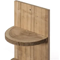 Vintiquewise Natural Wooden Three Sliced Log Wood Shelf Display For Entryway, Kitchen, And Outdoor -Home Decoration Shop GUEST 1c8740c9 1efa 48cf b9c0 2481fb6effbf