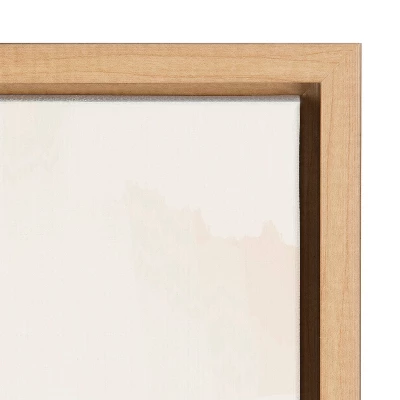 28" X 38" Sylvie Sunrise Over Marrakesh Framed Canvas By Kate Aurelia Holloway Natural - Kate & Laurel All Things Decor 4 28" X 38" Sylvie Sunrise Over Marrakesh Framed Canvas By Kate Aurelia Holloway Natural - Kate & Laurel All Things Decor - Image 2