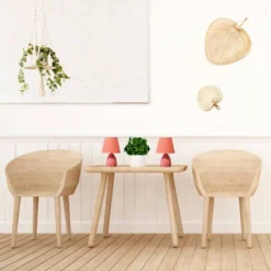 9.45" 2pk Petite Ceramic Oblong Bedside Table Desk Lamps With Matching Tapered Drum Shade Orange - Creekwood Home -Home Decoration Shop GUEST 1d90cd3c 52e0 4fe9 a2a6 d583d66382fd