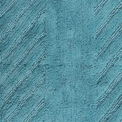Diagonal Racetrack 100% Cotton Reversible Bath Rug 20" X 30" Aqua By Knightsbridge 8 Diagonal Racetrack 100% Cotton Reversible Bath Rug 20" X 30" Aqua By Knightsbridge -Home Decoration Shop GUEST 1db195f0 d411 467d 8652 2c2399ead407
