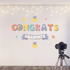 Big Dot Of Happiness Groovy School Graduation Party Photo Backdrop - Wall Decals -Home Decoration Shop GUEST 1e94d1ed 9c19 4d9d 8a32 c647a69b6bfe