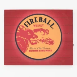Fireball Whisky Vintage Metal Backlit LED Wall Sign - American Art Decor 15 Fireball Whisky Vintage Metal Backlit LED Wall Sign - American Art Decor -Home Decoration Shop GUEST 1f1ab4da cf32 4de2 8877 4d57511434eb