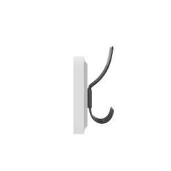 Merrick Lane 34 Inch Wall Mount Solid White Pine Wood Storage Rack With Hanging Hooks, Entryway, Kitchen, Bathroom -Home Decoration Shop GUEST 2035cf84 561a 4953 901c baf8816acc07