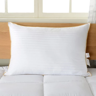 Cheer Collection Set Of 2 Down Alternative Striped Pillow 4 Cheer Collection Set Of 2 Down Alternative Striped Pillow - Image 2