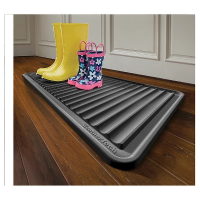 Gray Solid Boot Tray - (1'6"x3') - WeatherTech 3 Gray Solid Boot Tray - (1'6"x3') - WeatherTech