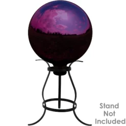 Sunnydaze Decor Sunnydaze Indoor/Outdoor Reflective Mirrored Surface Garden Gazing Globe Ball With Stemmed Bottom And Rubber Cap - 10" Diameter -Home Decoration Shop GUEST 24fbd93c 6fb9 4f7d a1e3 151af48c7a9d